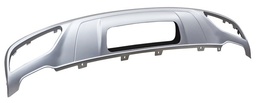 [HDAQ518T] MOLDURA DEFENSA AUDI Q5 18-20 PLATA TRAS