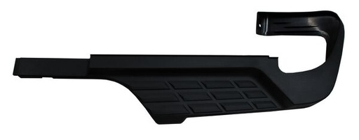 [HDCPU07TR3] MOLDURA DEFENSA CHEVROLET PU 07-13 2500/3500 DOBLE ROD EXT TRAS DER TW