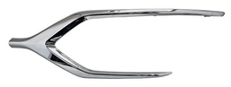 [6402A391] MOLDURA DEFENSA MITSUBISHI MIRAGE 17-19 5 PTAS CROM IZQ