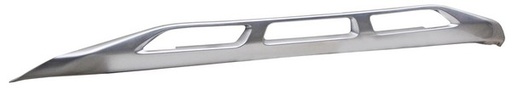 [HDP300818IP] MOLDURA DEFENSA PEUGEOT 3008 18-21 PLATA INF DEL TW