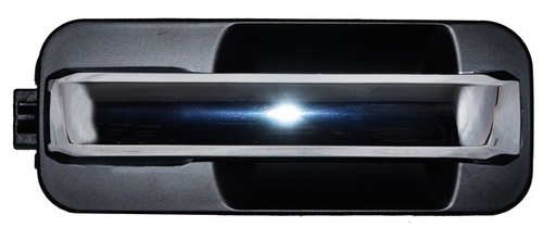 [MEPFPU15CNR] MANIJA EXT FORD PU 15-20 LOBO CROM/NEG S/HOYO P/LLAVE PLAST DEL DER TW