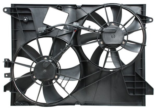 [CHCA12MODOCO] MOTOVENTILADOR CHEVROLET CAPTIVA DE 2012 AL 2015 DOBLE COMPLETO
