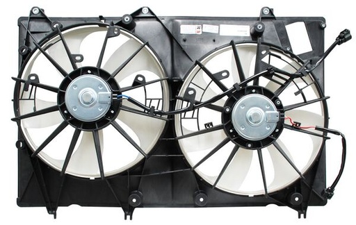 [TOHI08MOPRDOCO] MOTOVENTILADOR TOYOTA HIGHLANDER 08-13 3.5L P/REMOLQUE P/RAD P/AIRE DOBLE COMPLETO