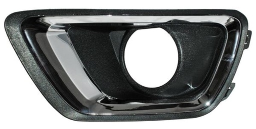 [PCCL16CFL] REJILLA (PARRILLA) CHEVROLET COLORADO 16-18 P/FARO AUX C/MOLD CROM IZQ TW