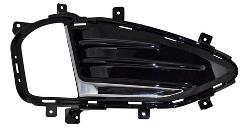 [PFED19FR] REJILLA (PARRILLA) FORD EDGE 19-20 C/MOLD CROM P/FARO AUX DER TW