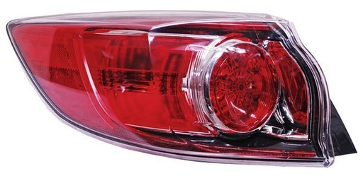 [11-B970-00-1N] CALAVERA MAZDA 3 2010 AL 2013 5 PTAS C/FOCO EXT IZQ TYC
