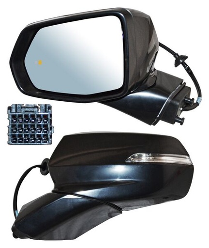 [ELCBL19EL-MOBI] ESPEJO CHEVROLET BLAZER 19-21 ELECT P/PINT C/DIRECC C/DESEMP C/SENSOR PUNTO CIEGO 7 PINES IZQ TW