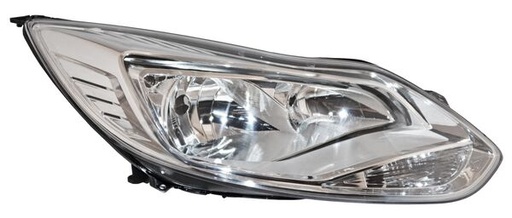 [20-C569-05-2B] FARO FORD FOCUS 2014 AL 2015 ELECT C/MOTOR CUARTO BCO FONDO CROM DER TYC