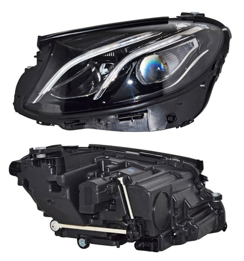 [20-G136-06-9B] FARO MERCEDES BENZ CLASE E 2017 AL 2020 C/MOTOR LEDS IZQ TYC
