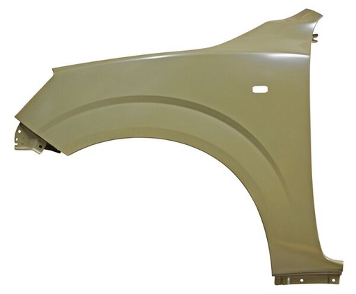 [SANI-PU21-CHPC2] SALPICADERA NISSAN PU NP300 2021 AL 2025 C/HOYO P/CUARTO IZQ