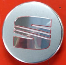 [MP-T004CR-4] TAPON CENTRO RIN SEAT IBIZA / LEON 55 MM ORIGINAL 1 PZA
