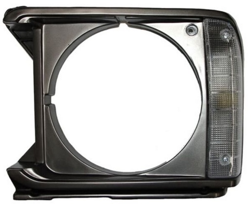 [BTPU79RL-MOBI] BISEL TOYOTA PU 79-83 GRIS FARO REDONDO C/CUARTO IZQ TW