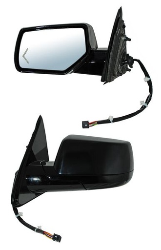 [ELCPU14EL6-MOBI] ESPEJO CHEVROLET PU 14-17 ELECT P/PINT C/DESEMP C/DIRECC C/LUZ C/MEM DIMMING 14 PINES INF IZQ TW