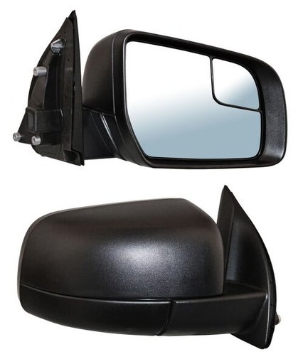 [ELFRA17R-MOBI] ESPEJO FORD RANGER 17-21 MANUAL TEXT C/PUNTO CIEGO DER TW