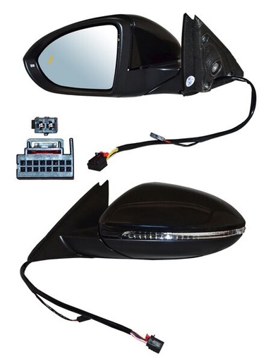 [ELVJE19EL1-MOBI] ESPEJO VOLKSWAGEN JETTA 19-21 ELECT C/DESEMP C/ DIRREC C/SENSOR PUNTO CIEGO C/MEM IZQ TW