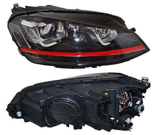 [20-E223-A6-2B] FARO VOLKSWAGEN GOLF GTI 2015 AL 2017 C/MOTOR DER TYC