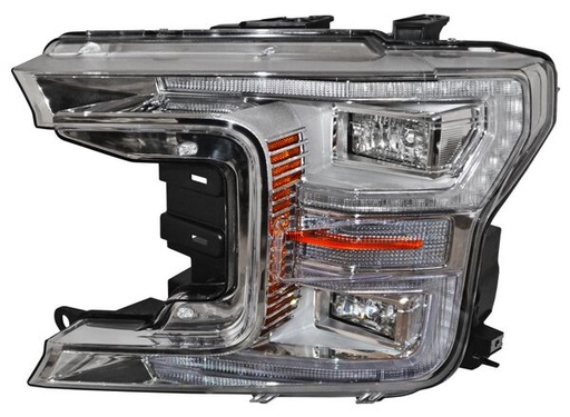 [20-G422-B6-1A] FARO FORD PICK UP 2018 AL 2020 FONDO CROM LEDS IZQ TYC PU
