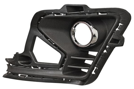 [PKRI21FL] REJILLA (PARRILLA) KIA RIO DE 2021 AL 2023 P/ FARO AUX (NIEBLA) C/MOLD CROM IZQ TW