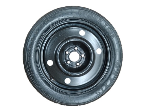 [LLREFCRT165MAX] LLANTA REFACCION  C/RIN T165/70/D18/116M MAXXIS 85% VIDA