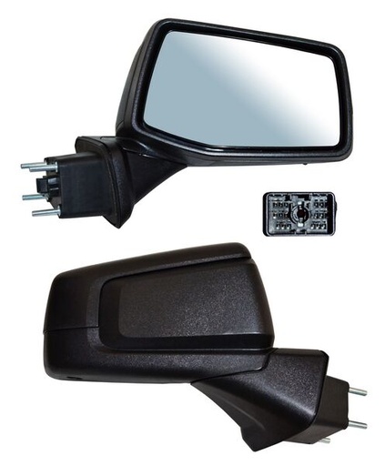 [ELCPU19ER] ESPEJO CHEVROLET PU 1500 SILVERADO 2019 AL 2023 ELECT P/PINT C/DESEMP C/PUNTO CIEGO 7 PINES DER TW
