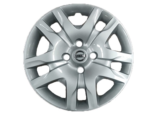 [TARI15ABINI] TAPON RIN 15" 4 BIRLOS NISSAN GRIS ORIGINAL 1 PZA NUEVO