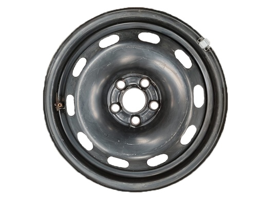 [RI155US] RIN 15" 4/100 17 CM ANCHO 5 ASPAS HONDA ORIGINAL GRIS USADO 1 PZA