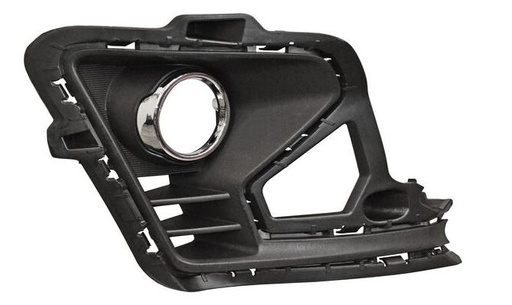 [PKRI21FR] REJILLA (PARRILLA) KIA RIO DE 2021 AL 2023 P/ FARO AUX (NIEBLA) C/MOLD CROM DER TW