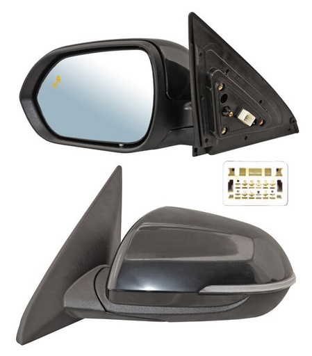 [ELKST20EL2] ESPEJO KIA SELTOS DE 2020 A 2022 ELECT P/PINT C/DIREC C/DESEMP C/SENSOR PUNTO CIEGO 8 PINES IZQ
