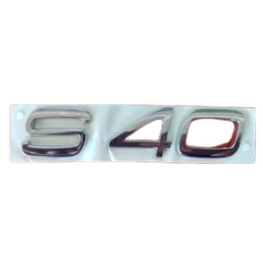 [30896786] INSIGNIA TRASERA LETRAS VOLVO S40 01-04 ORIGINAL