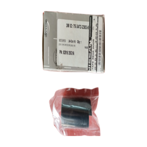 [82816-3SG1A] STICKER PELICULA NEGRA NISSAN SENTRA 13-18 PUERTA TRASERA DERECHA ORIGINAL