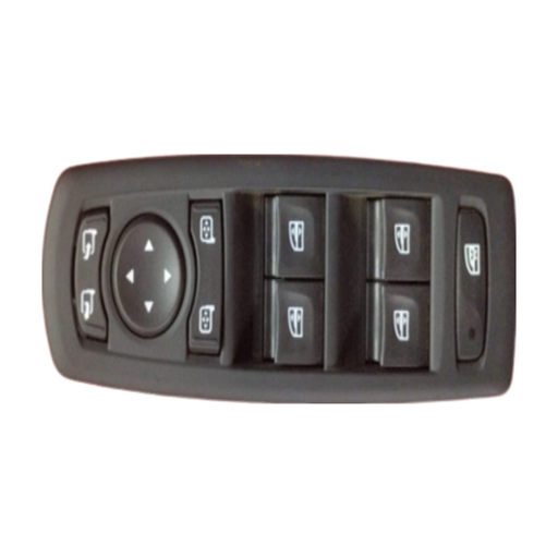 [254000006R] PANEL INTERRUPTOR VENTANA (BOTONERA) RENAULT MEGANE MK3 / FLUENCE 19 PIN LADO CONDUCTOR ORIGINAL NUEVO