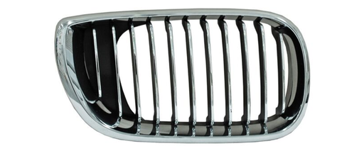 [REBM-302-4POCUS] REJILLA (PARRILLA) BMW SERIE 3 02-05 4PTAS CROM DER ORIGINAL USADO
