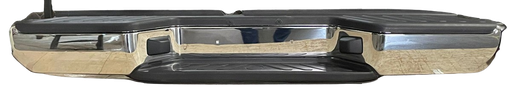 [DENI-NP05-4] DEFENSA NISSAN PU D22/FRONTIER 2005 AL 2019 CROM C/HULES C/MOLD TRAS *R