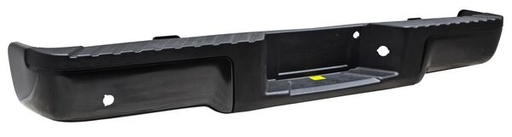 [DTFPU09NS] DEFENSA TRAS FORD PU 2009 AL 2014 NEGRA COMPLETA C/2 HOYOS P/SENS S/TIRON