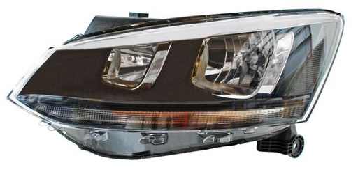 [20-F110-A5-2B] FARO VOLKSWAGEN CROSSFOX 2015 AL 2016 FONDO NEGRO IZQ TYC