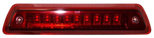 [FD145GH-1] CALAVERA LUZ STOP FORD PICK UP LINCOLN MARK LT 2009 AL 2014 ROJO/BCO LEDS CNA 