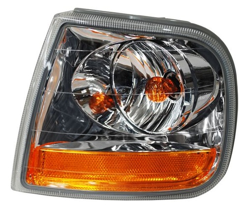 [18-A890-00-6B] CUARTO ESQUINA (PUNTA) FORD PU F150/ F250 HARLEY 2005 AL 2009 CRISTAL IZQ TYC