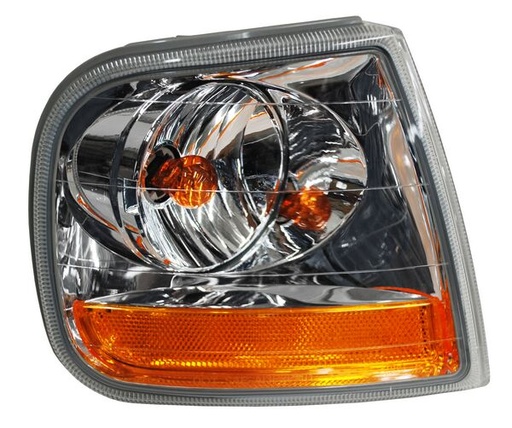 [18-A889-00-6B] CUARTO ESQUINA (PUNTA) FORD PU F150/ 250 HARLEY 2005 AL 2009 CRISTAL DER TYC