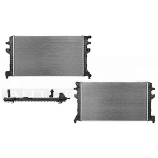 [RASE-LE12-AL] RADIADOR SEAT LEON 2012 AL 2020 L4 2.0 LTS STD C/S AA 24 2/5X16X16MM ALUM SOLDADO