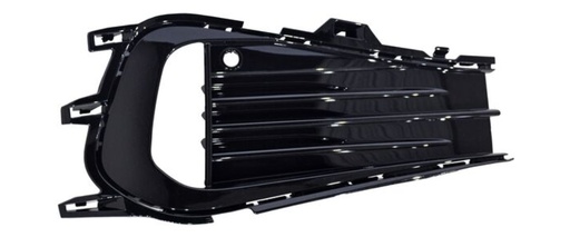 [REVO-JE22-PCHS1] REJILLA (PARRILLA) VOLKSWAGEN JETTA 2022 AL 2023 LISA P/FARO NIEBLA C/HOYO P/SENSOR DER TW