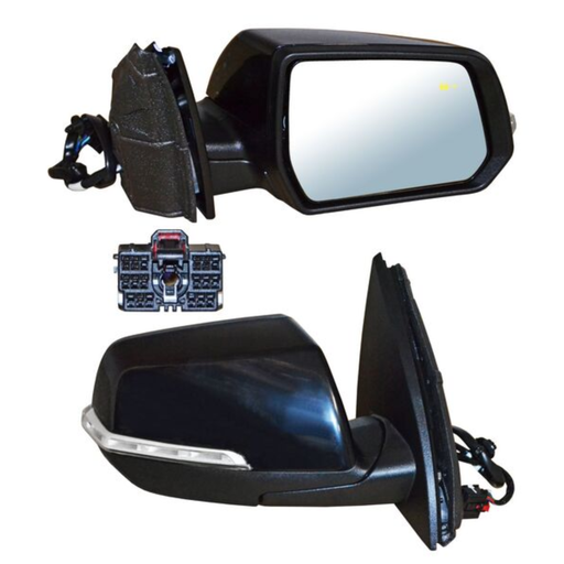 [ESGM-AC20-EL13I1] ESPEJO GMC ACADIA 2020 AL 2023 ELECT P/PINT C/DIRECC C/SENSOR PUNTO CIEGO C/DESEMP C/MEM AUTOABATIBLE 13 PINES DER