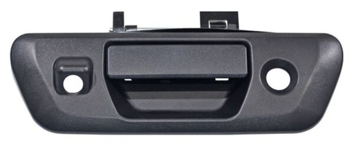 [MANI-PU16-CAMT] MANIJA TAPA BATEA (CAJA) NISSAN PU NP300/ FRONTIER 2016 AL 2022 C/HOYO P/LLAVE C/HOYO P/CAMARA TEXT NEGRA