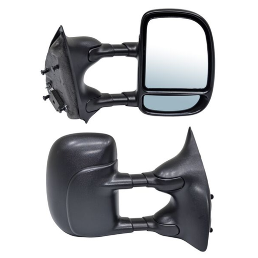 [ESFO-PU99-NE1] ESPEJO FORD FORD PU/ F-350 1999 AL 2007 MAN NEG LARIAT/HARLEY/KING RANCH TELESCOPICO DER