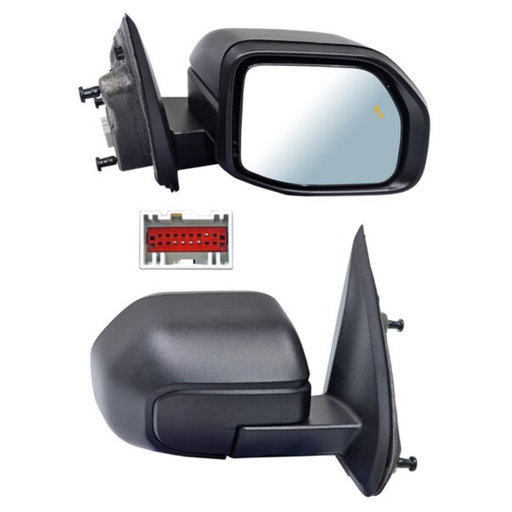 [ESFO-MA22-ELT5I1] ESPEJO FORD MAVERICK 2022 AL 2023 ELECT TEXT C/SENSOR PUNTO CIEGO 5 PINES DER