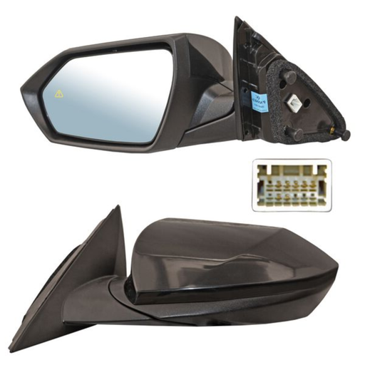 [ESHY-EL21-EL7I2] ESPEJO HYUNDAI ELANTRA 2021 AL 2023 ELECT P/PINT C/DESEMP C/SENSOR PUNTO CIEGO 7 PINES IZQ