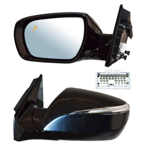 [ESHY-SA17-EL8I2] ESPEJO HYUNDAI SANTA FE 2017 AL 2018 ELECT P/PINT C/DIRECC C/SENS PUNTO CIEGO C/DESEMP 8 PINES IZQ