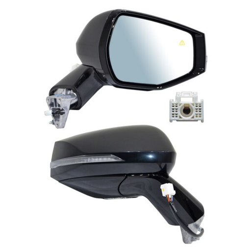 [ESKI-SP23-ELLI8I1] ESPEJO KIA SPORTAGE 2023 AL 2025 ELECTRICO P/PINT BASE NEG C/DESEMP C/DIRECC C/SENSOR PUNTO CIEGO 8 PINES DER