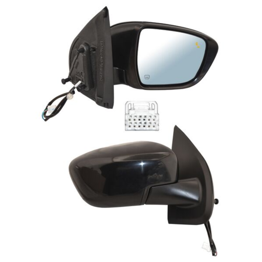 [ESNI-FR21-EL7I1] ESPEJO NISSAN FRONTIER 2021 AL 2024 ELECT P/PINT C/SENSOR PUNTO CIEGO C/DESEMP 7 PINES DER