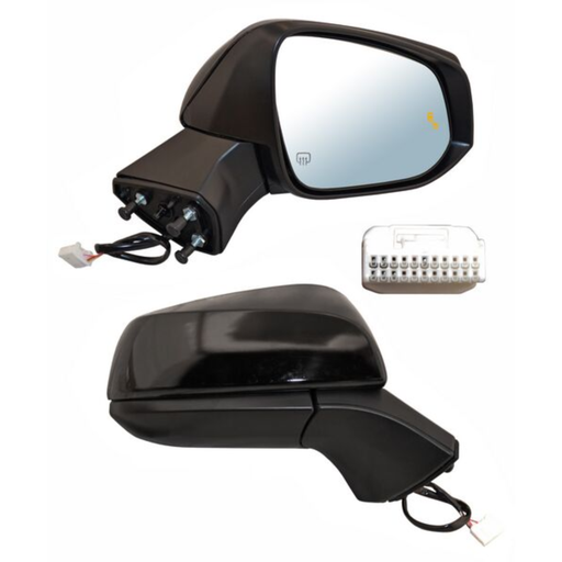 [ESTO-SI21-EL5I1] ESPEJO TOYOTA SIENNA 2021 AL 2025 LE ELECT P/PINT C/SENSOR PUNTO CIEGO C/DESEMP 5 PINES DER