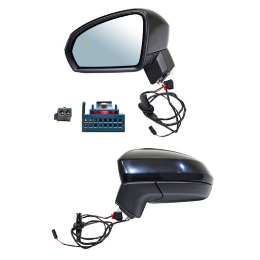 [ESVO-TA21-EL2] ESPEJO VOLKSWAGEN TAOS 2021 AL 2025 ELECT P/PINT C/SENSOR PUNTO CIEGO C/DESEMP IZQ